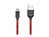 Кабель Lightning Remax Double-sided USB 1m (Красный)