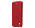 Чехол JisonCase Flip Case для iPhone 6S (Красный) (Кожа)