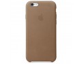 Кожаный чехол для iPhone 6S – Коричневый