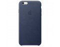 Кожаный чехол для iPhone 6S Plus – Тёмно-синий