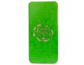 Чехол ультратонкий U-Link Роза для iPhone 5/5S (Зеленый)