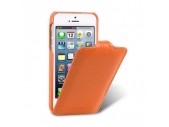 Чехол Melkco Jacka Type для iPhone 5/5S (Оранжевый)