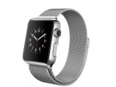 Часы Apple Watch 38 мм (Миланский сетчатый браслет - Нержавеющая сталь) (MJ322)