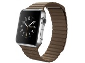 Часы Apple Watch 42 мм (Коричневый кожаный ремешок) (MJ402)