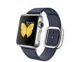 Часы Apple Watch 38 мм (Синий ремешок с современной пряжкой) (MJ332)