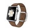 Часы Apple Watch 38 мм (Коричневый ремешок с современной пряжкой) (MJ3A2)