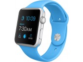 Часы Apple Watch Sport 38 мм (Синий спортивный ремешок) (MJ2V2)