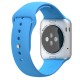 Часы Apple Watch Sport 38 мм (Синий спортивный ремешок) (MJ2V2)