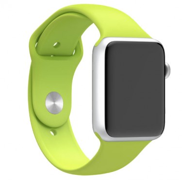 Часы Apple Watch Sport 42 мм (Зеленый спортивный ремешок) (MJ3P2)