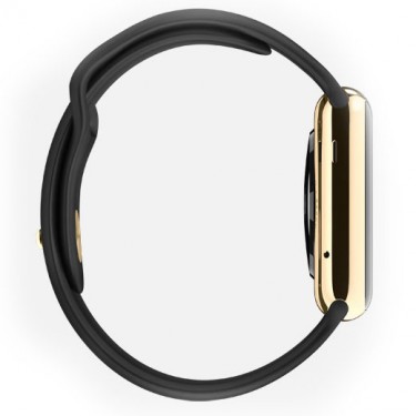 Часы Apple Watch Edition 38 мм (18-к розовое золото, черный спортивный ремешок) (MKL52)