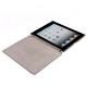 Чехол JisonCase Leather для iPad 3 и iPad 4  (Коричневый)