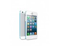 Бампер ультратонкий Deppa Slim Bumper для iPhone 5/5S (Бело-синий)