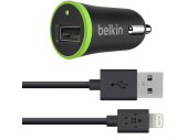 Автомобильное зарядное устройство Belkin Car Charger 2.1А + Sync Cable (Черный)